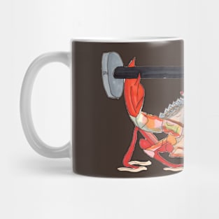 workout crab Mug